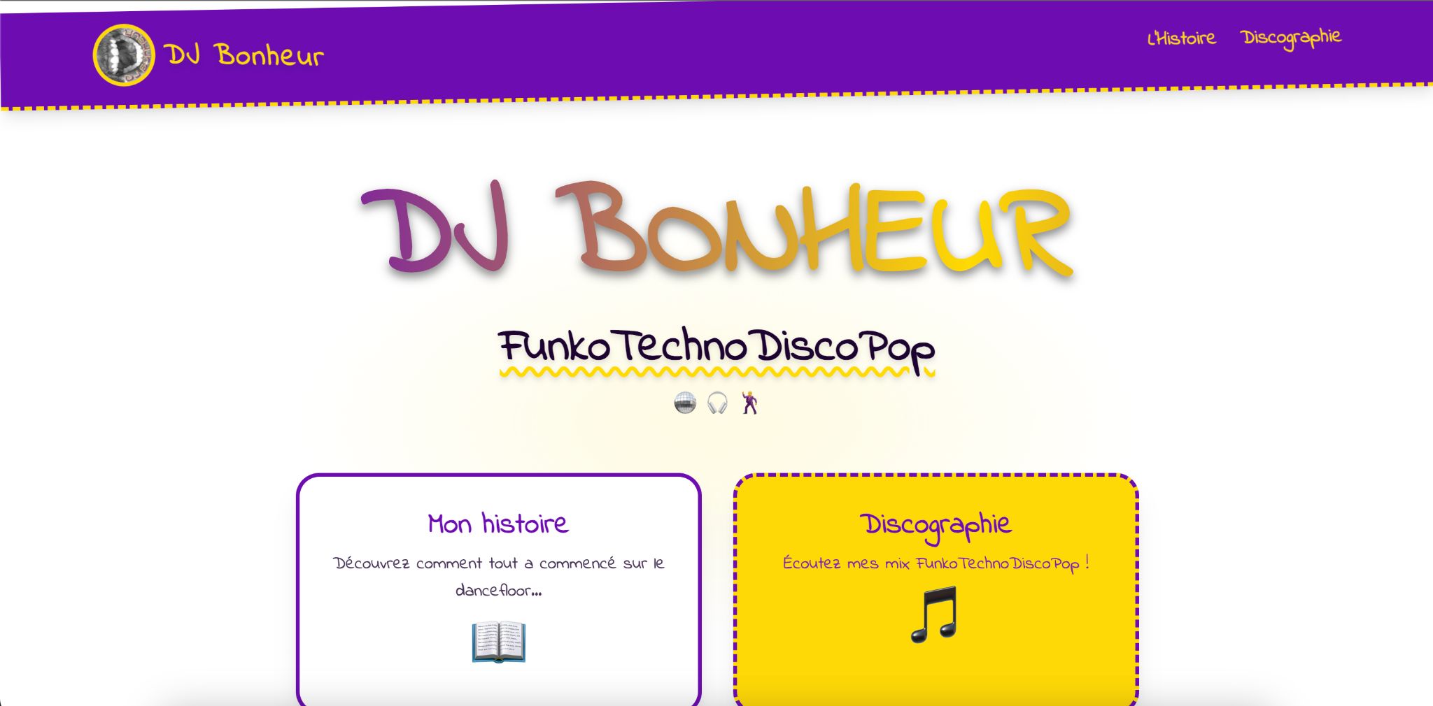 Projet Dj-bonheur
